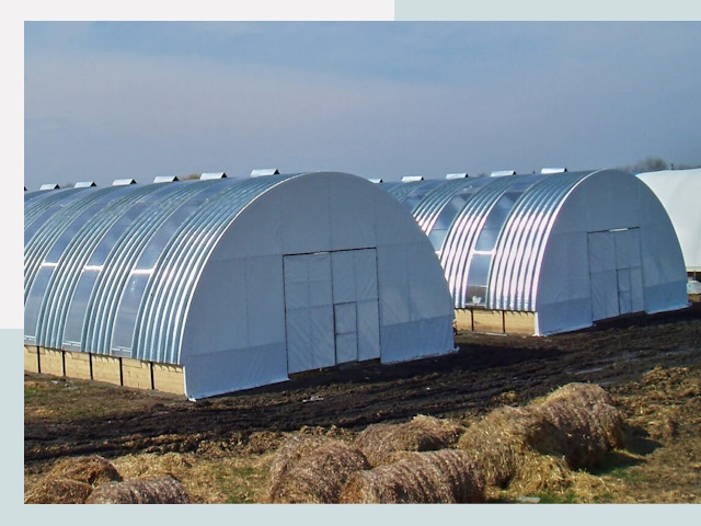 Сельскохозяйственные здания в Озёрске