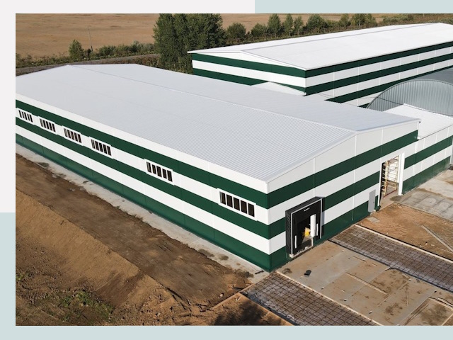 Строительство овощехранилищ в Озёрске