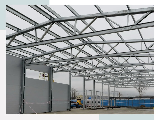 Строительство складов в Озёрск от 609 руб. за м²