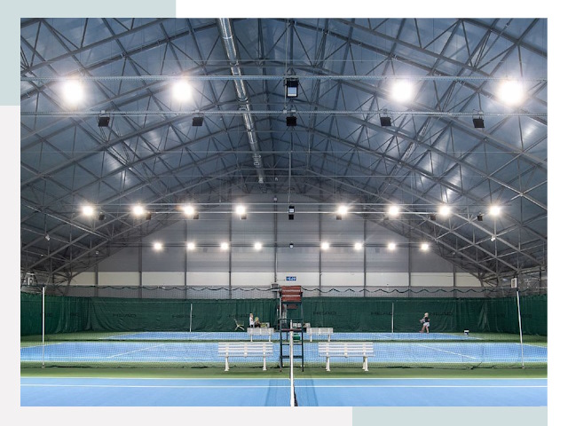 Строительство теннисных кортов в Озёрск от 609 руб.