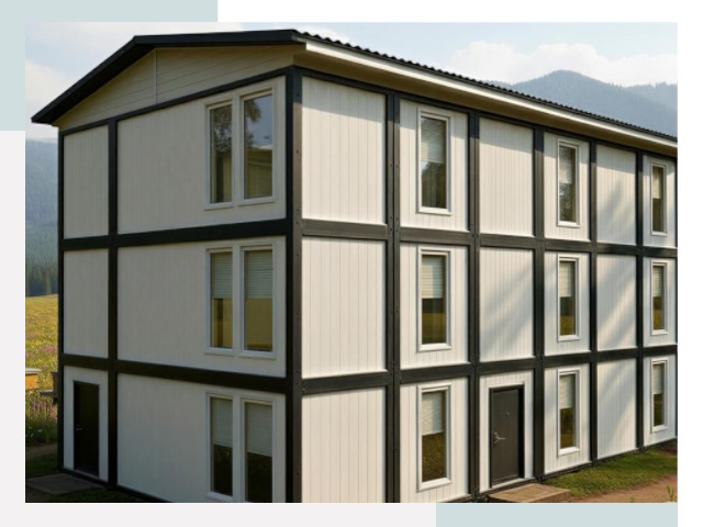 Модульные общежития в Озёрске