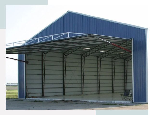 Прямо стенные ангары в Озёрске