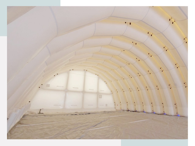 Пневмокаркасные ангары в Озёрске