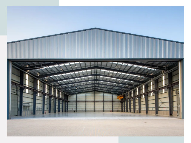 Большие ангары в Озёрске