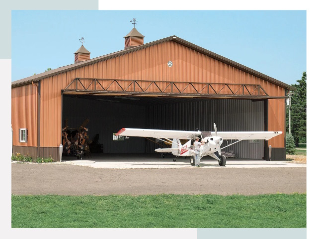 Ангары для самолетов в Озёрске