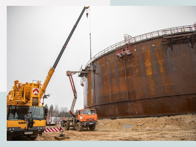 Монтаж резервуаров в Озёрске от 609 руб. за м³