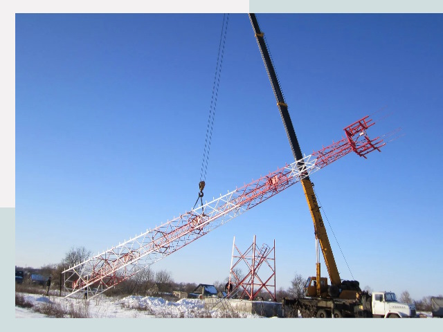 Строительство башен связи в Озёрске от 609 руб.