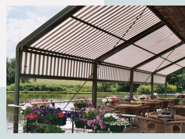 Элегантные навесы для кафе от 609 руб в Озёрск