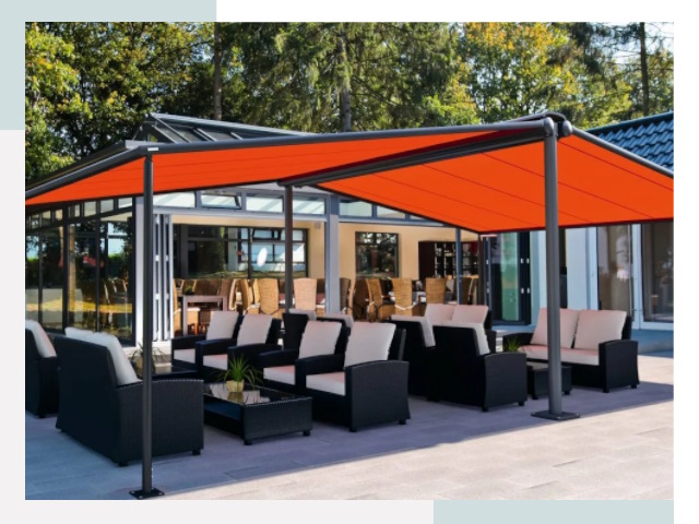 Навесы для кафе и ресторанов в Озёрске