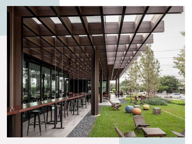 Летние веранды для кафе в Озёрске