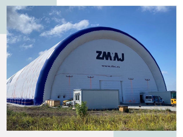 Брендирование ангаров в Озёрске