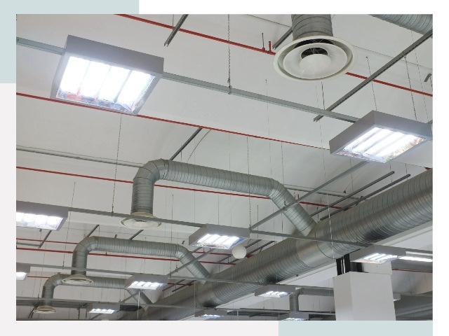 Вентиляция ангаров в Озёрске