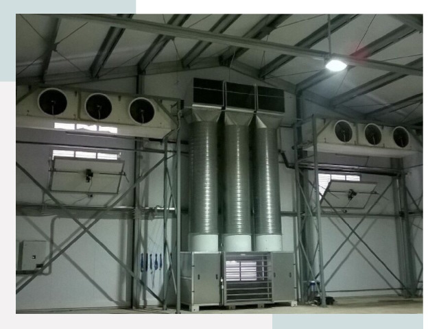 Инженерные системы для ангаров в Озёрске