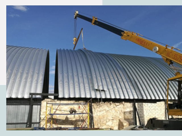 Реконструкция ангаров в Озёрске от 609 руб.