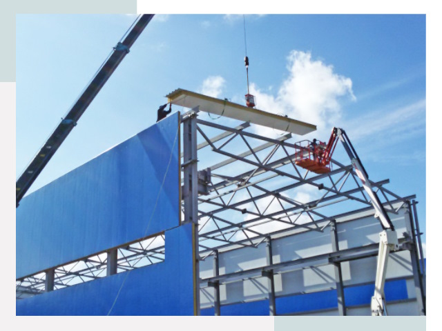 Монтаж сэндвич-панелей в Озёрске