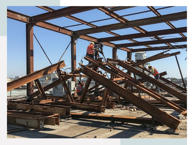 Демонтаж металлоконструкций в Озёрске от 609 руб.