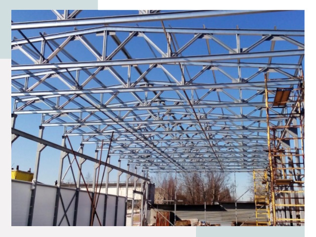 Металлокаркасы для складов в Озёрске