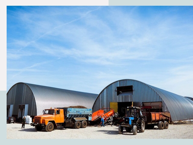 Ангары для спецтехники в Озёрске